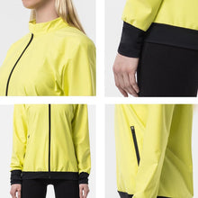 Load image into Gallery viewer, NORMANDIS POINT FIXE Running G Yoga Sweat Jacket Lime