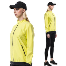 Load image into Gallery viewer, NORMANDIS POINT FIXE Running G Yoga Sweat Jacket Lime