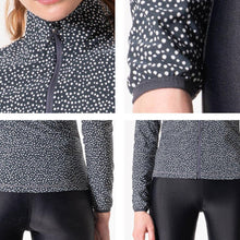 Load image into Gallery viewer, POINT FIXE WOMEN YOGA SAUNA JACKET BLACK