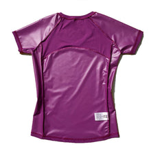 Load image into Gallery viewer, NORMANDIS POINT FIXE WOMEN SHORT SAUNA SLEEVE PURPLE
