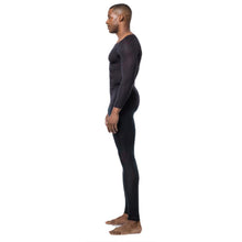 Load image into Gallery viewer, UNDERSKIN MEN BASE LAYERS SET TOP &amp; BOTTOM BLACK
